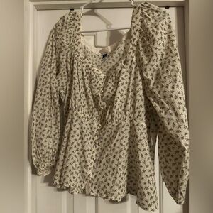 2 Romantic & Flowy Women’s Old Navy Tops – size XL